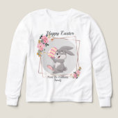 Gray Easter Bunny Personalized (デザイン正面)