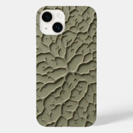 Gray Embossed Organic Texture iPhone Case Case-Mate iPhone 14ケース