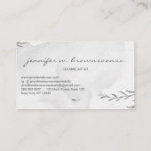 Gray Flower Pottery Ceramic Artist Tool sculpture 名刺 (裏面)