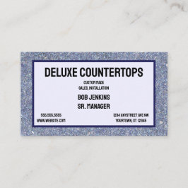 Gray Granite背景フレームのカウンタートップデザイン 名刺