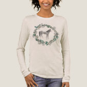 Gray Horse Longsleeve Shirt トライブレンドＴシャツ (正面)