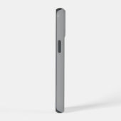 Gray Leopard Aesthetic Phone Case - Trendy Design iPhone 15ケース (右側面)