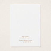 Gray Linen (image) Earring Display Card (裏面)
