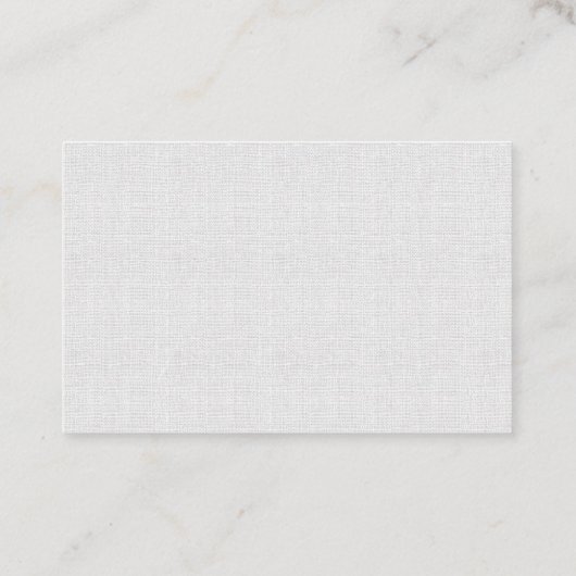 Gray Linen Look Generic Rewards 名刺 (裏面)