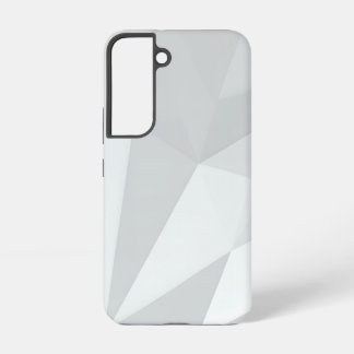 Gray Polygon Geometric Minimal Samsung Galaxy S22ケース