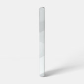 Gray Polygon Geometric Minimal Samsung Galaxyケース (左側面)