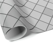 Gray polygonal illustration, which consist of tria ラッピングペーパー (ロールコーナー)