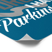 Gray Ribbon I'm Not Drunk I Have Parkinson’s Aware ポスター (角)