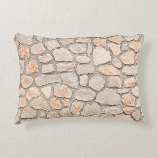 Gray stone wall background. stone, texture, wall,  アクセントクッション (正面)