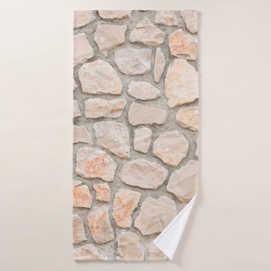 Gray stone wall background. stone, texture, wall, バスタオル (バスタオル)