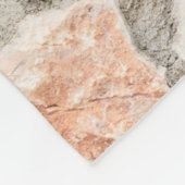 Gray stone wall background. stone, texture, wall, フリースブランケット (角)