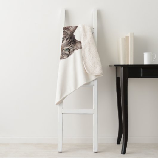 Gray Tabby Cat シェルパブランケット (インサイチュ)