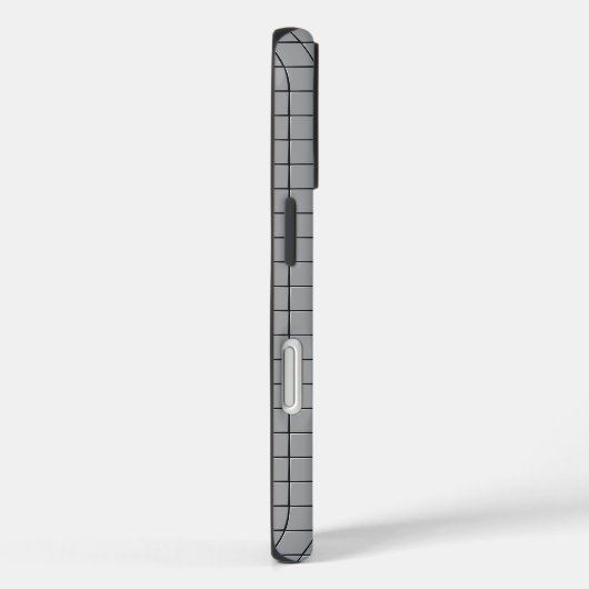 Gray Tile Pattern Case-Mate iPhoneケース (裏面 / 右)