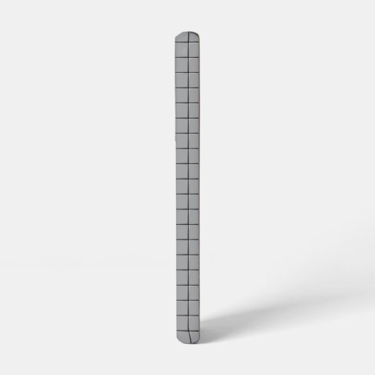 Gray Tile Pattern Samsung Galaxyケース (左側面)