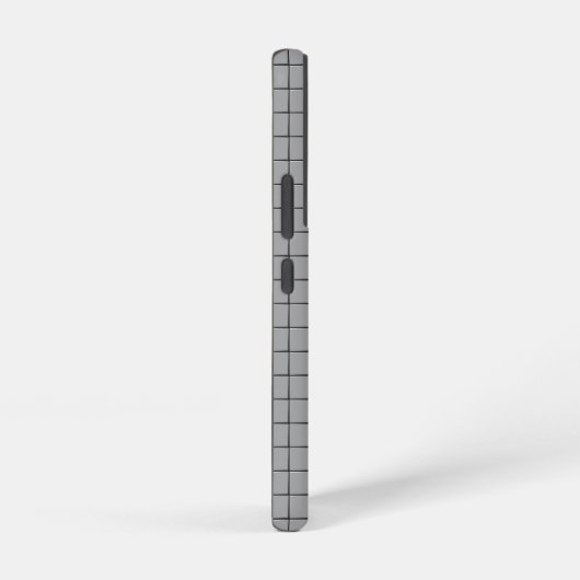 Gray Tile Pattern Samsung Galaxyケース (右側面)