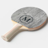 Gray Timber Monogram 卓球ラケット (正面アングル)