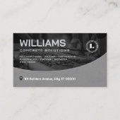 Gray tone concrete company 名刺 (正面)