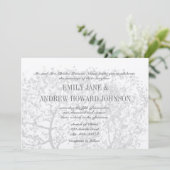 Gray Tree Weddingsのパーソナライズされた招待状 招待状 (スタンド正面)