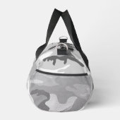 Gray Urban Military Camouflage Pattern ダッフルバッグ (右)