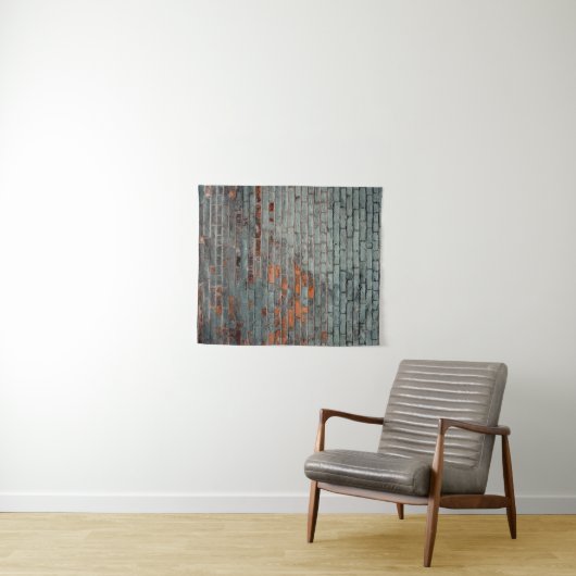 Gray wall paint タペストリー (インサイチュ(横))