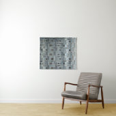 Gray wall paint building タペストリー (インサイチュ(横))