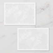 Gray Watercolor Blank All Occasion ノートカード (正面/裏面)