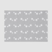 Gray with white stars 薄葉紙 (正面)