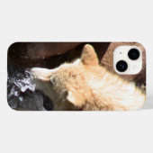 Gray Wolf Iphone Case Case-Mate iPhoneケース (裏面 (横))