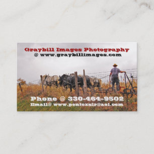 Graybillのイメージの写真撮影 名刺