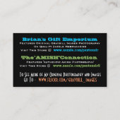 Graybillのイメージの写真撮影 名刺 (裏面)