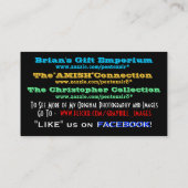 Graybillのイメージの写真撮影 名刺 (裏面)