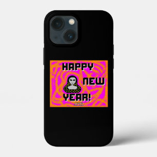 Grays新年の願いアップルiPhone 13ミニケース iPhone 13 Miniケース