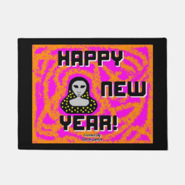 Grays新年ウィッシュドアマット ドアマット