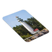 Grays Harbor Light house in West Port, WA マグネット (右側)