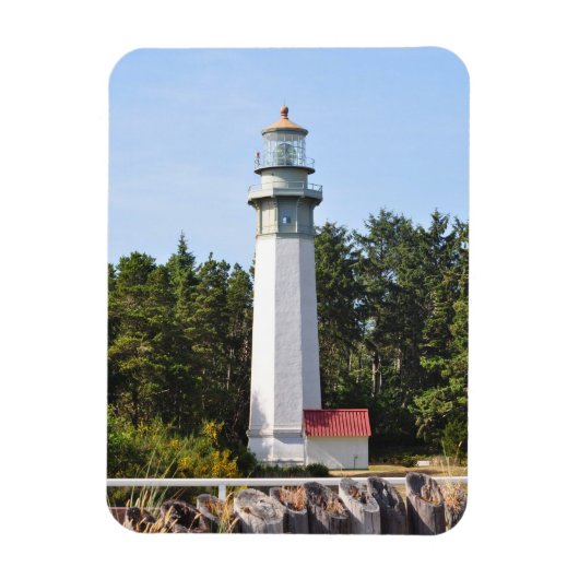 Grays Harbor Light house in West Port, WA マグネット (縦)