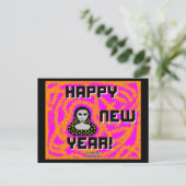 Grays New Year Wishesはがき ポストカード (スタンド正面)