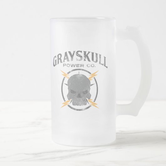 Grayskull力Co. フロストグラスビールジョッキ (右)
