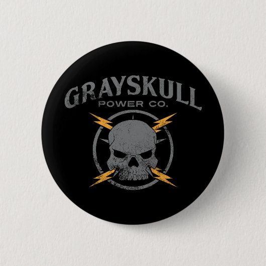 Grayskull力Co. 缶バッジ (正面)