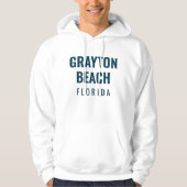 Grayton Beach Florida Hoodie パーカ (正面)
