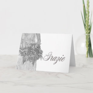 Grazie La Sposa di Sabbia Wedding サンキューカード