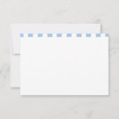 Grazie Milleノートカードイタリアンに感謝 ノートカード (裏面)