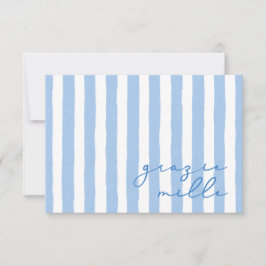 Grazie Milleノートカードイタリアンに感謝 ノートカード