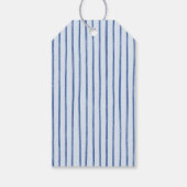 Grazie Mille! Italian Boy Baby Shower Thank You ギフトタグ (裏面)