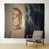 Grazing Palomino.... タペストリー (インサイチュ(横))