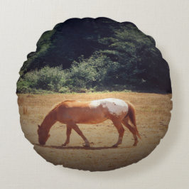 Grazing Palomino.... ラウンドクッション