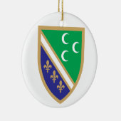 Grb SandžakaのSandžakの紋章付き外衣 セラミックオーナメント (右)