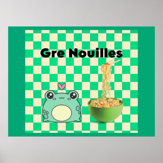 Gre nouilles ポスター (正面)