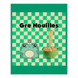 gre nouilles ポスター