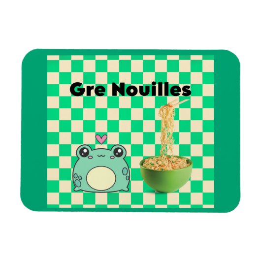 Gre nouilles マグネット (横)