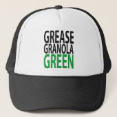 grease, granola, GREEN! キャップ (正面)